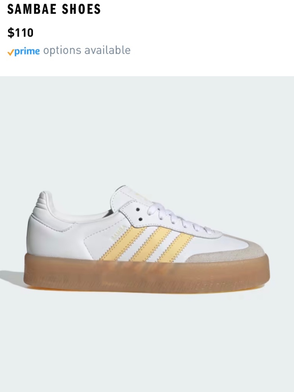adidas Sambae Shoes - Women's 10 (Men's 9) / Brand New - Picture 3 of 5